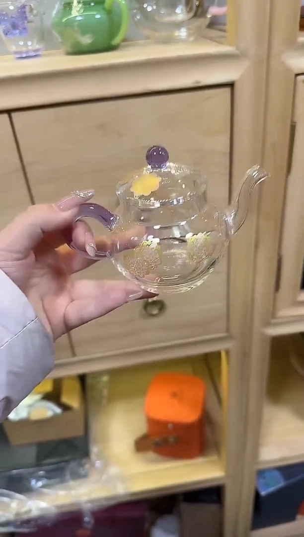 紫色琳琅壶