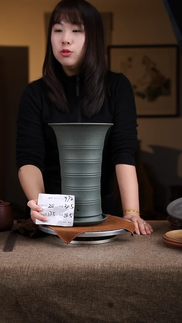 【闪购商品】紫砂花盆紫砂花盆972+z