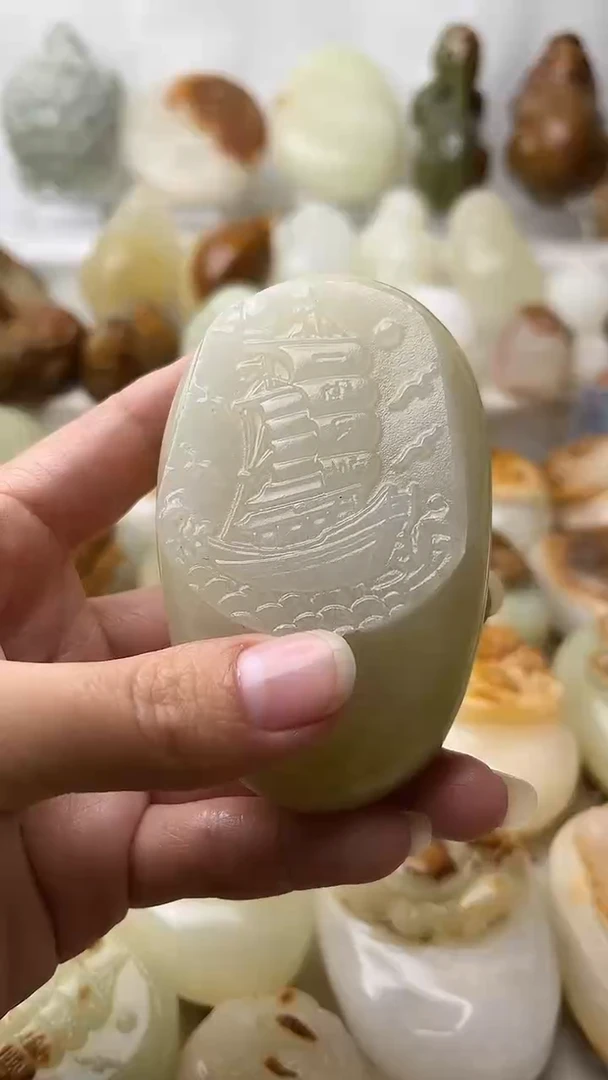 石材古青石棉纹正常不退换一帆风顺