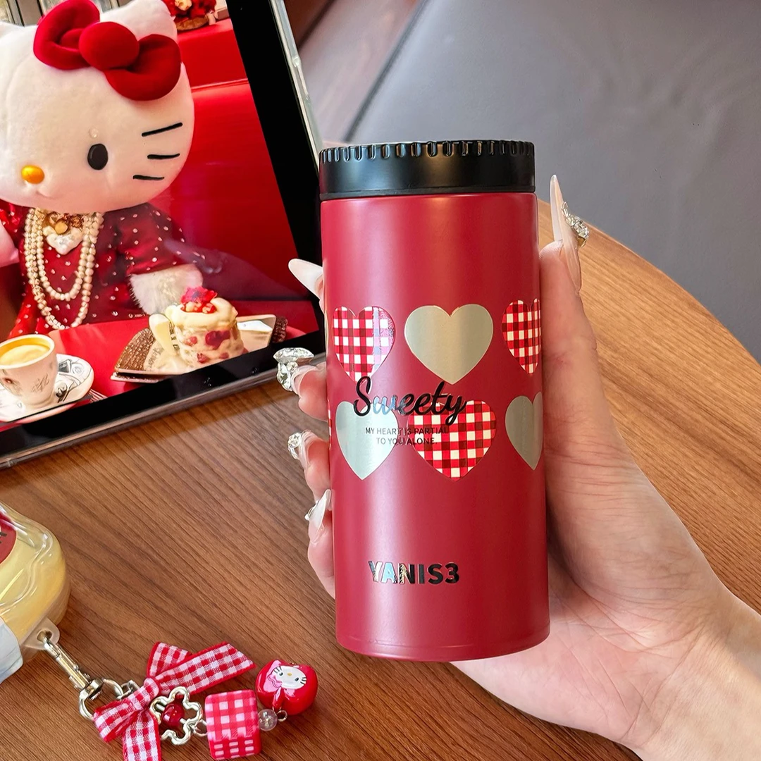 Yanis3保温杯316不锈钢水杯小巧便携口袋杯学生防摔水杯