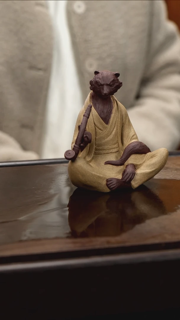 紫砂茶宠紫砂黄大仙