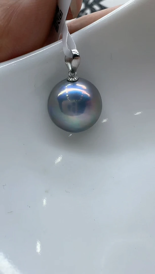 【闪购商品】拼合珍珠（马贝珠）颈饰银S925镶嵌非基地发货不带证书