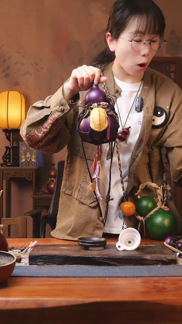 【闪购商品】68号精品大漆葫芦防腐防渗装水茶酒