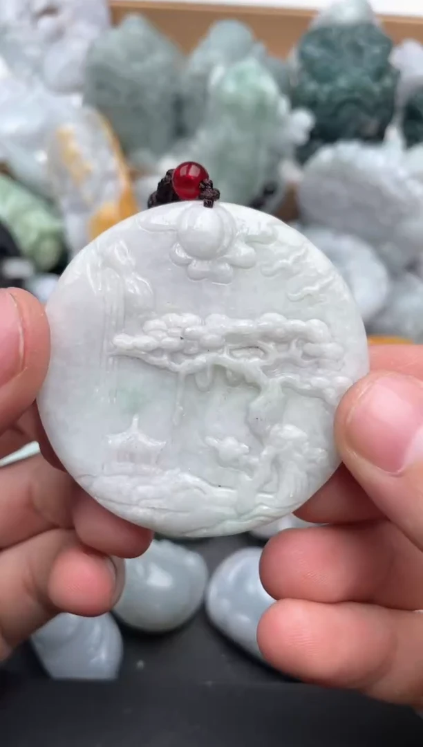 吊坠(不含链)未镶嵌翡翠1