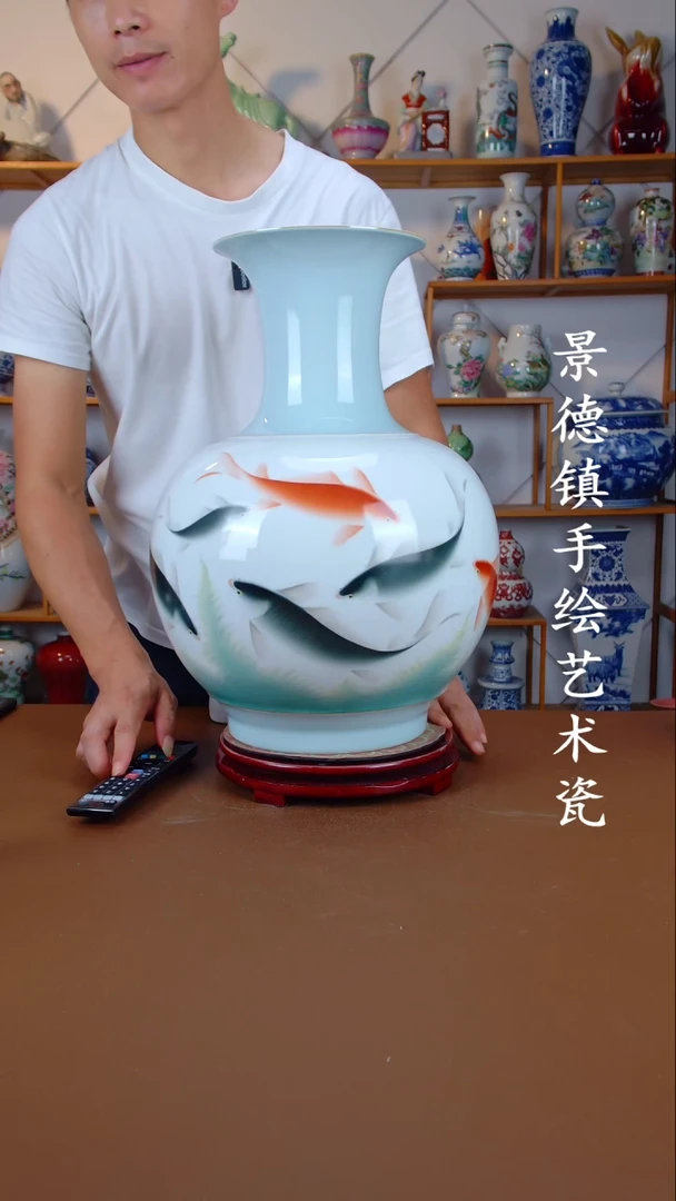 现代景德镇手工手绘陶瓷摆件6