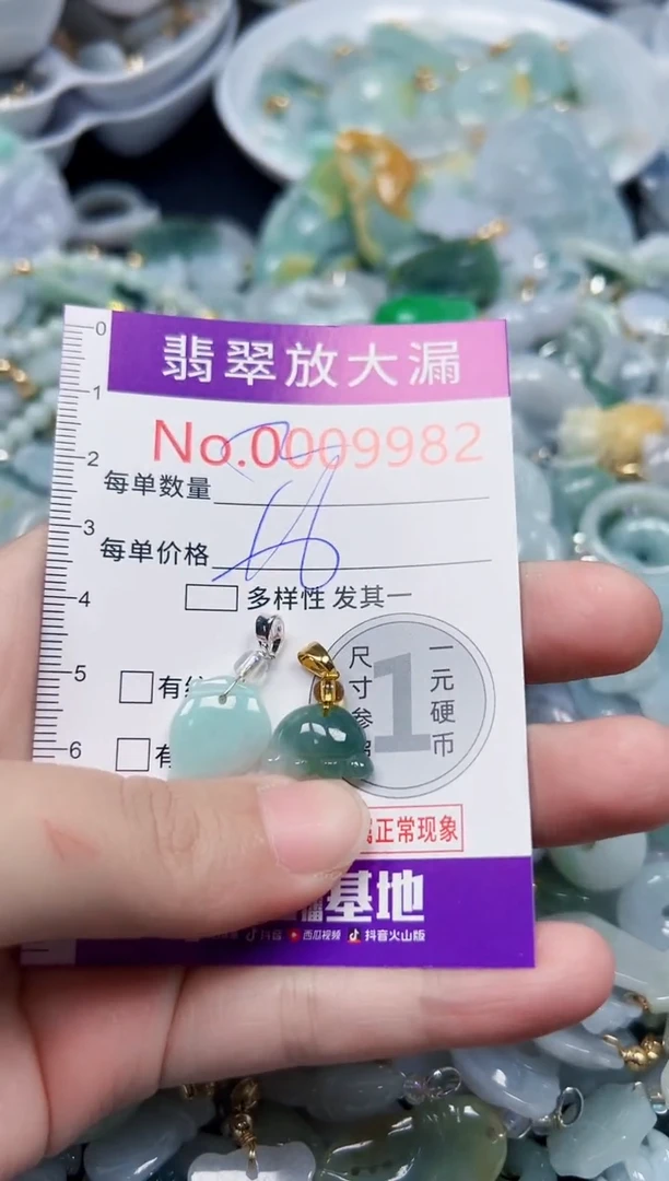 颈饰未镶嵌翡翠9982