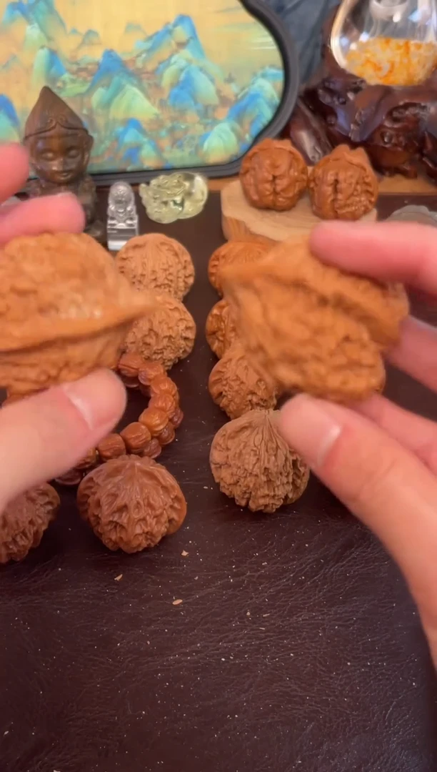 把件文玩核桃官帽