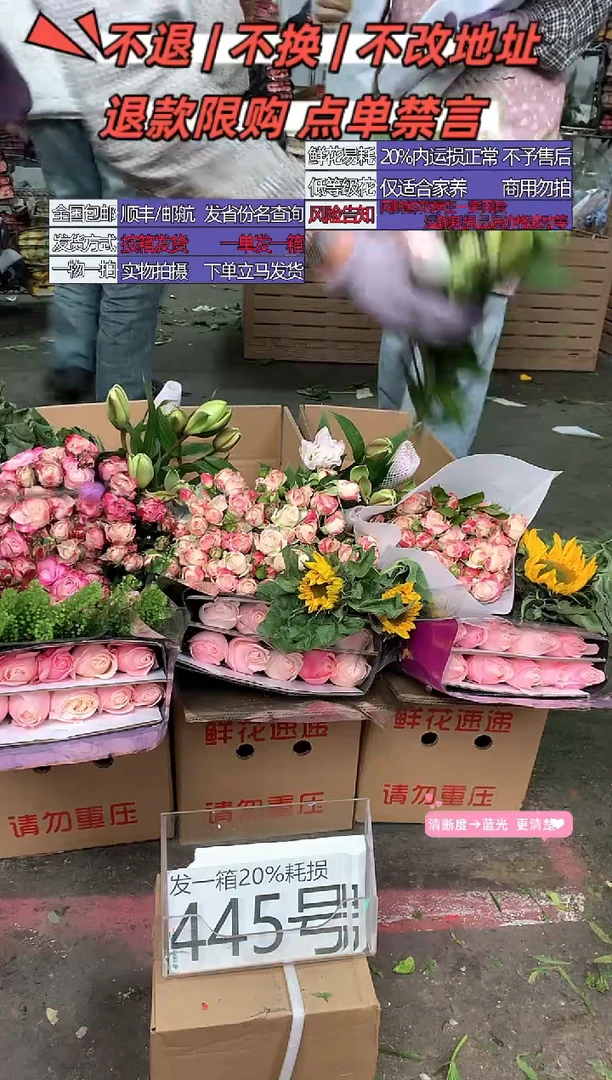 445号♥不指定含20%耗损发一箱