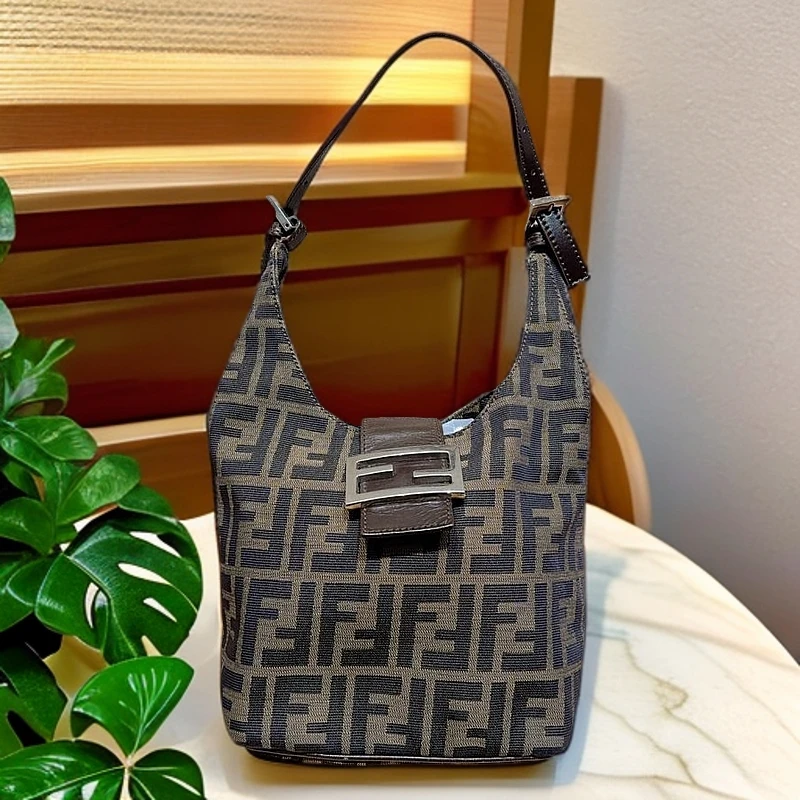 95新 FENDI/芬迪 老花薯条法棍包 1239 1649