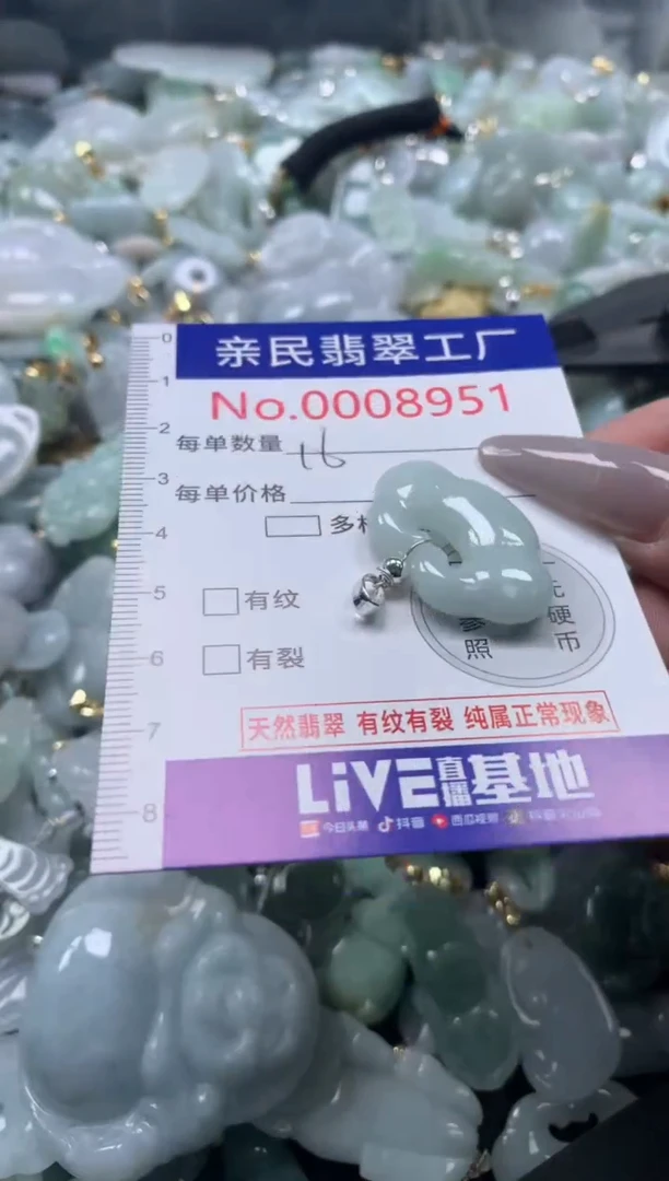 颈饰未镶嵌翡翠8951