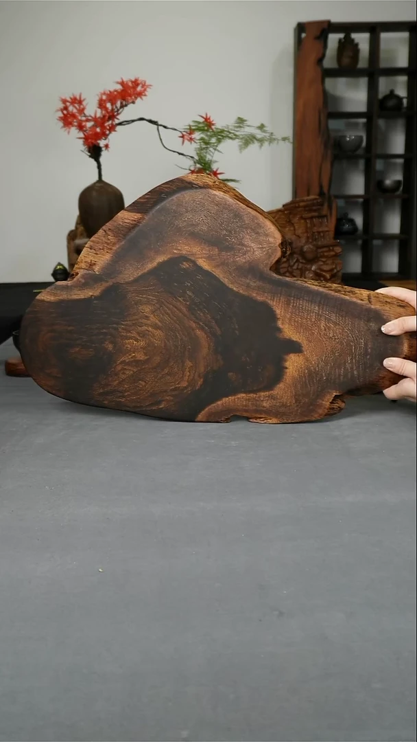 鸡翅木随形干泡 57-32-2.5cm