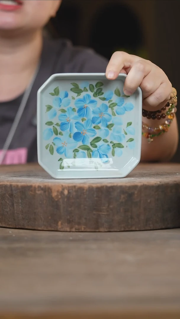 瓷片景德镇高温釉下彩（食品级）