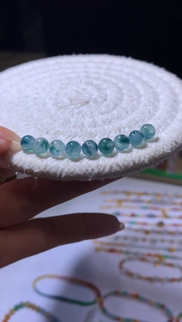 定制翡翠未镶嵌5.8~5.9珠子一颗多样性发货一件发货680+68