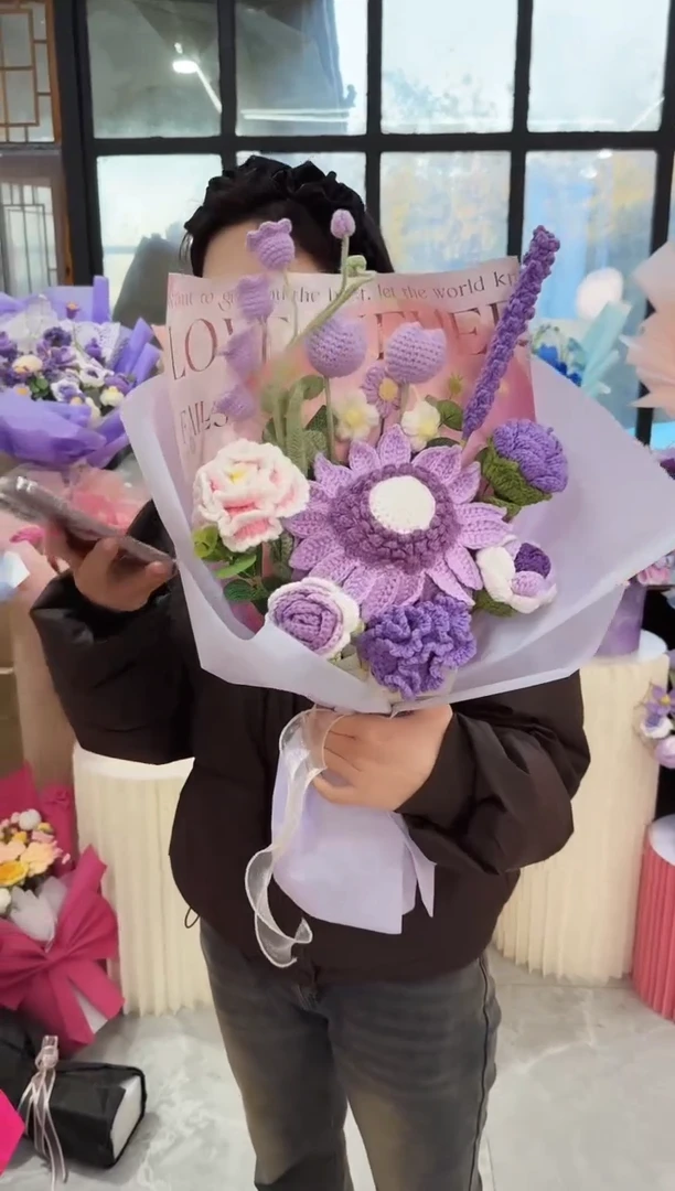 非遗手工定制花束，孤品清仓！