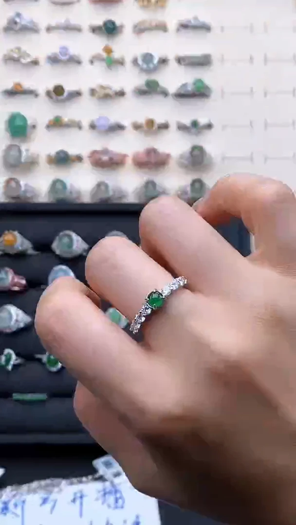 【闪购商品】翡翠戒指未镶嵌女款