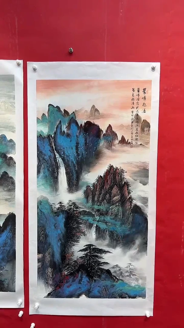 国画画家陆远华纯手绘原作