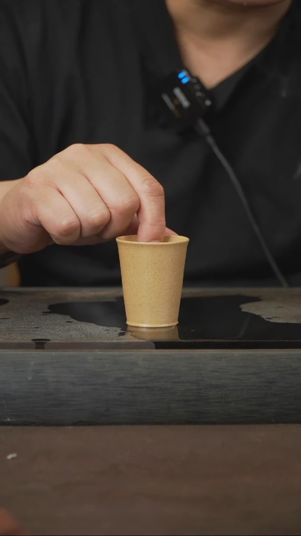 茶壶紫砂03，黄金段，闻香杯