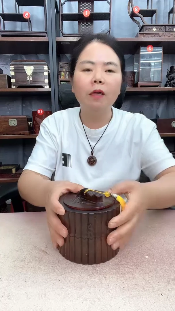 鸡翅木类端景台小李子红木工艺品
