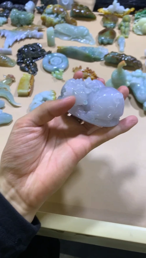 未镶嵌摆件翡翠用****3翡翠摆件