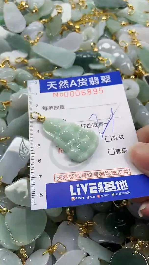 颈饰未镶嵌翡翠纯天然a货翡翠