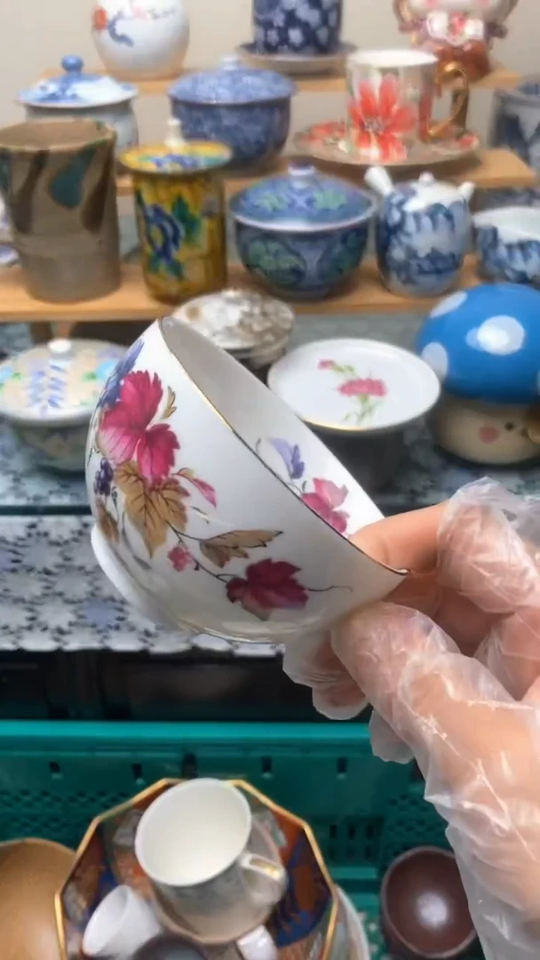 瓷片小*猫001盛瑞陶瓷  祝您发财