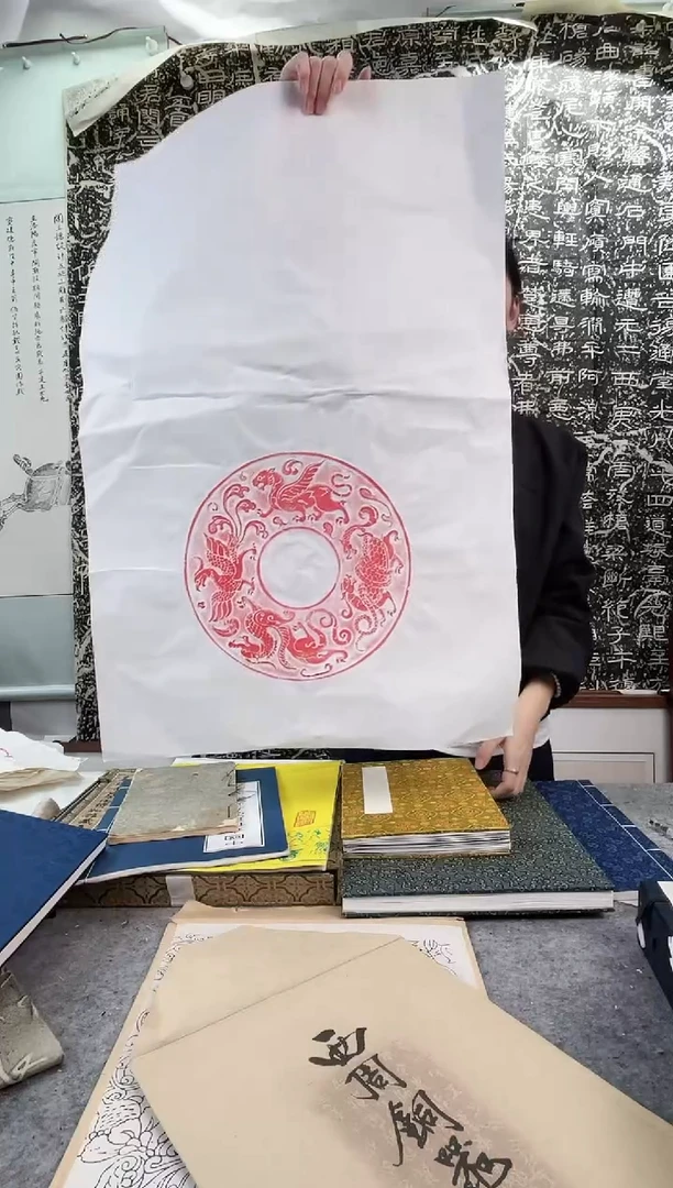昌化石印石拓片111111111四神兽玉璧
