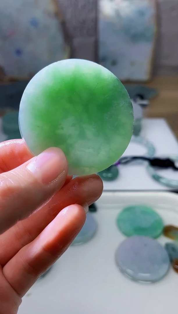 裸石翡翠天然翡翠A货石 南 773