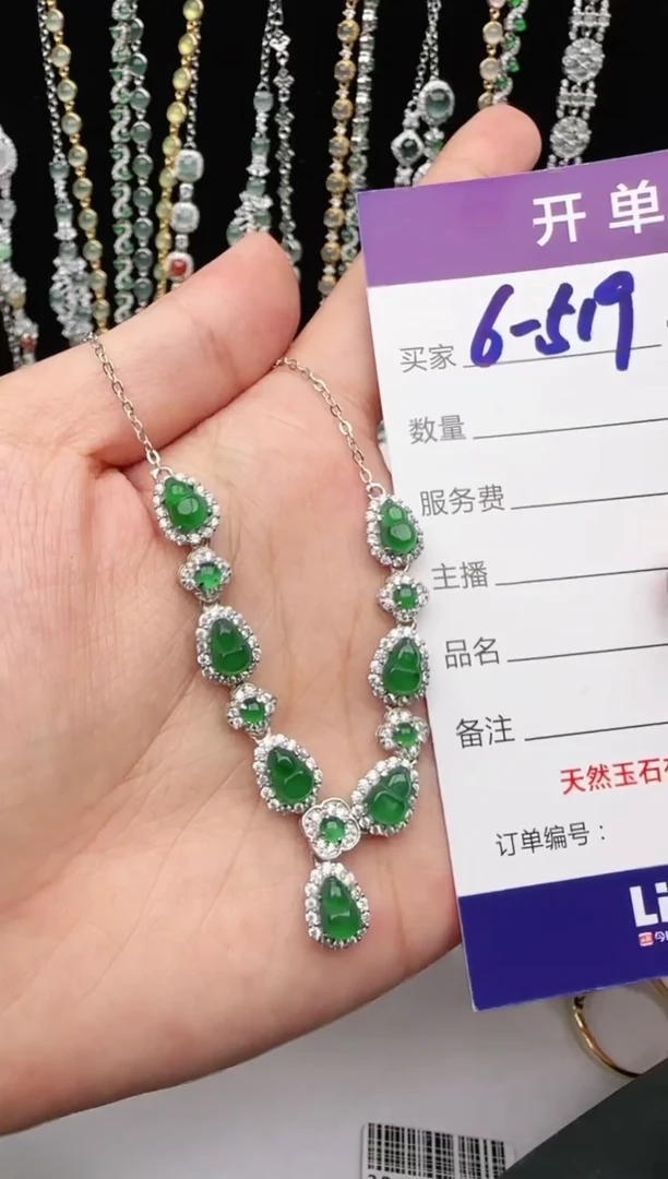 翡翠戒指银S925镶嵌2222