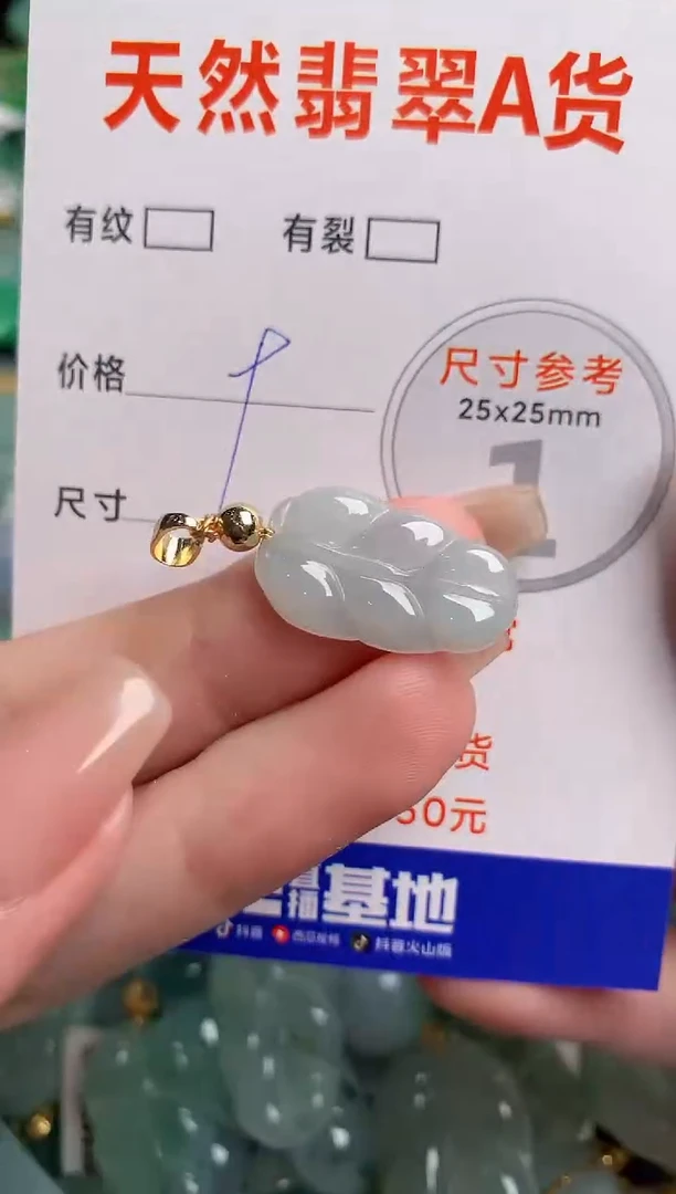 翡翠未镶嵌颈饰24000477