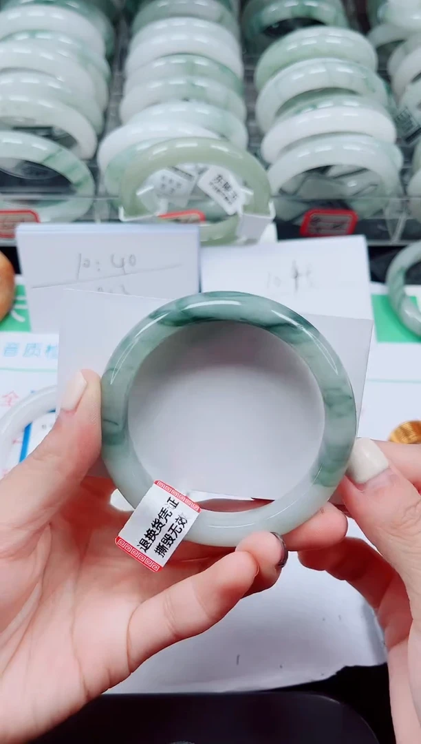 未镶嵌手镯石英质玉196-55/56