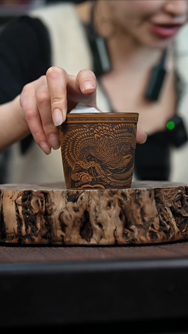 宜兴岁颐传砂原矿全手杯子