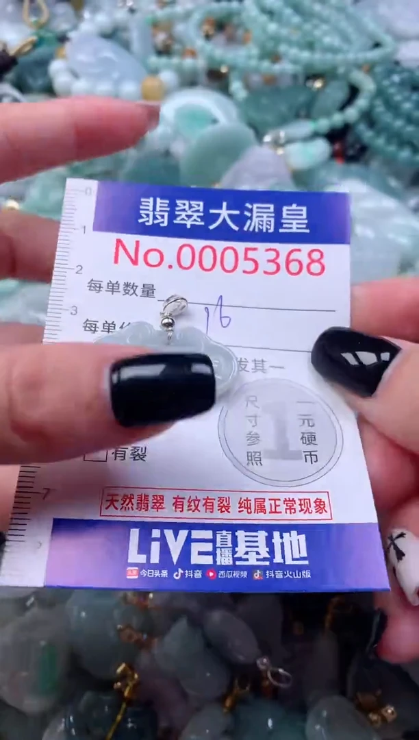 颈饰未镶嵌翡翠5368