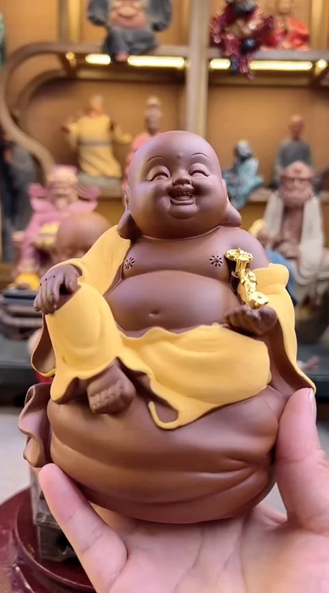 紫砂茶宠器闵茶宠摆件