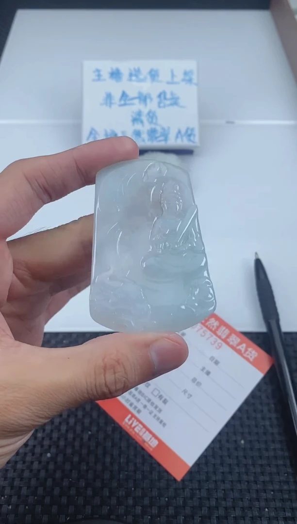 翡翠未镶嵌颈饰