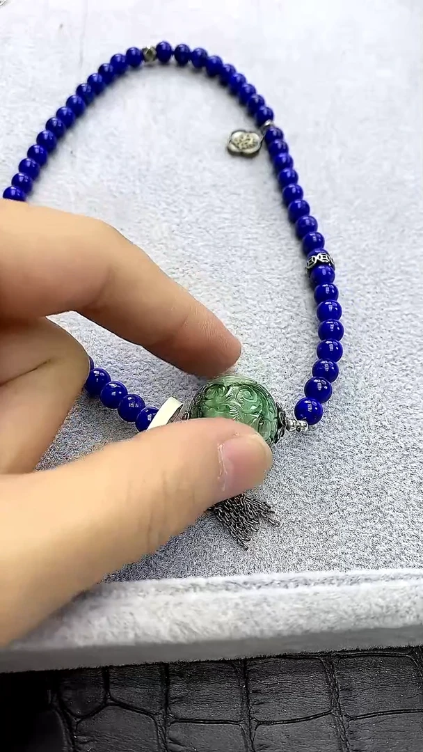 颈饰未镶嵌翡翠翡翠单颗青金手持+