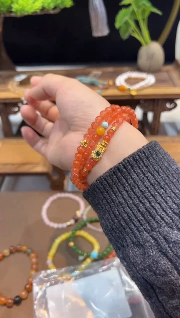 【闪购商品】玛瑙手饰未镶嵌手饰@@