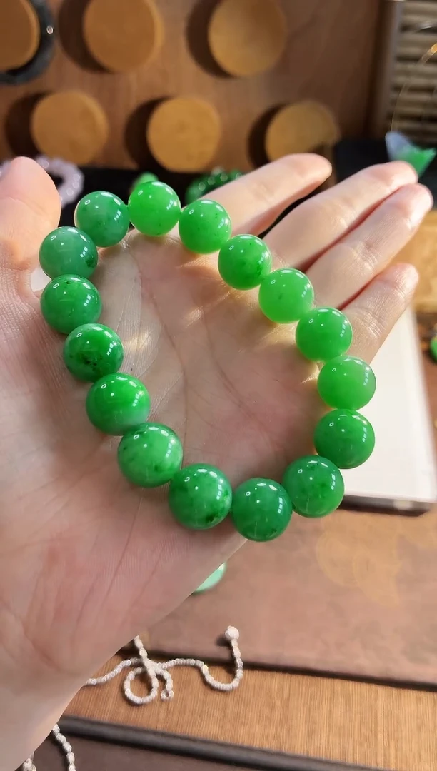 未镶嵌手链翡翠手串