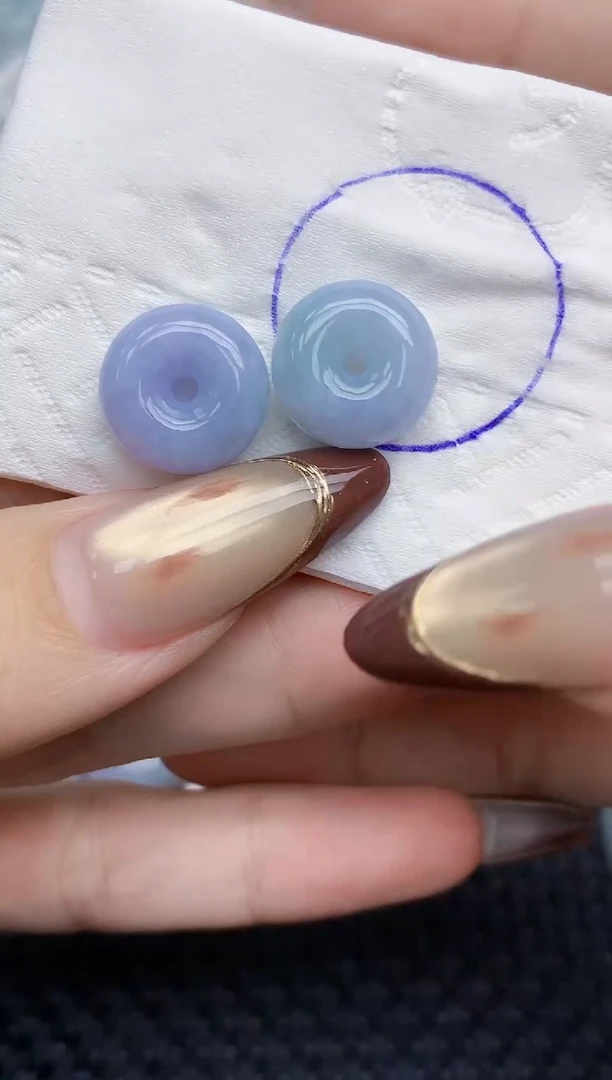 颈饰未镶嵌翡翠   天然翡翠A货  百元以上9米证书费自理