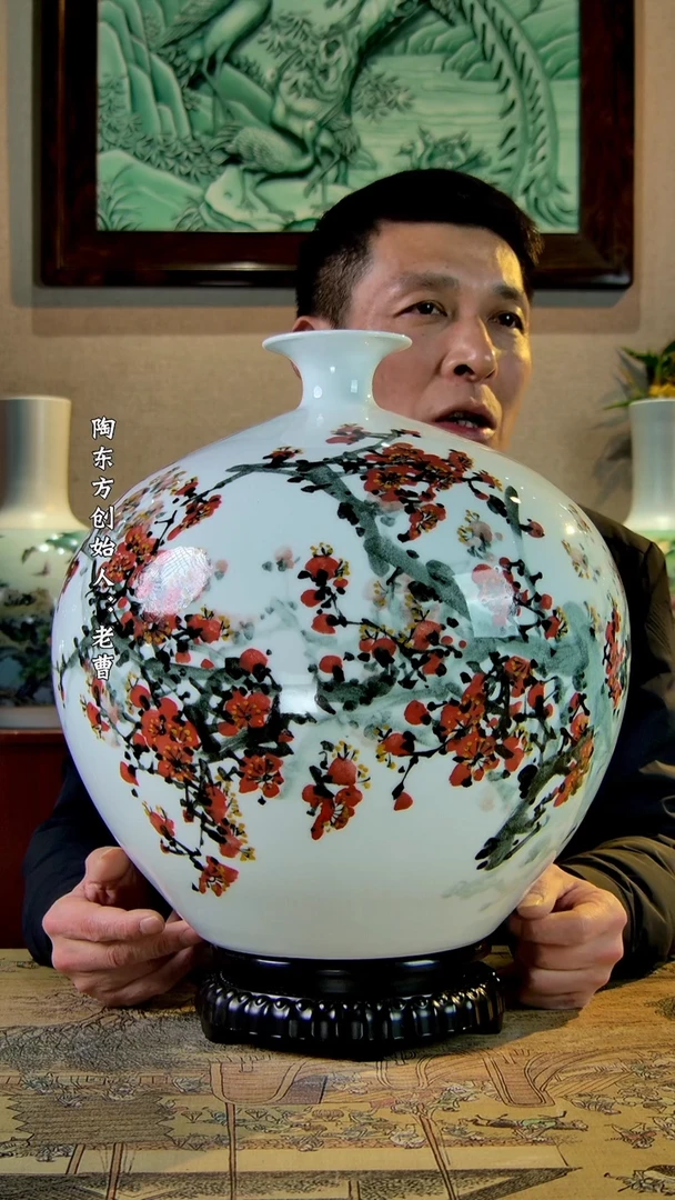 【闪购商品】其他景德镇陶东方陶瓷艺术作品花瓶瓷板画摆件