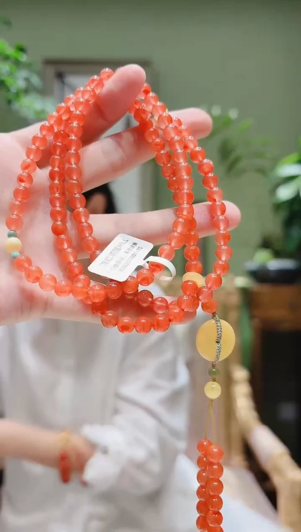 未镶嵌项链南红玛瑙南红项链MLL1001-70多样性发货