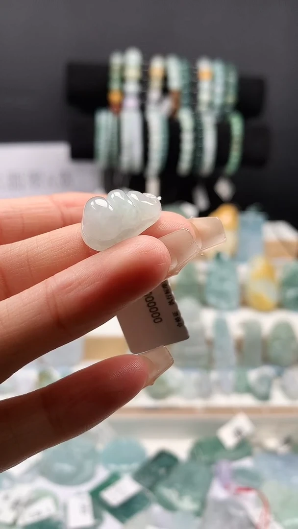 吊坠(不含链)未镶嵌翡翠101福豆