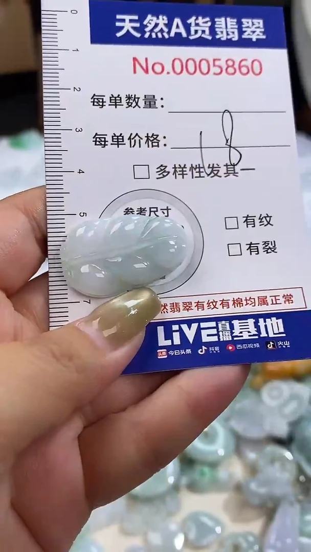 颈饰未镶嵌翡翠5860