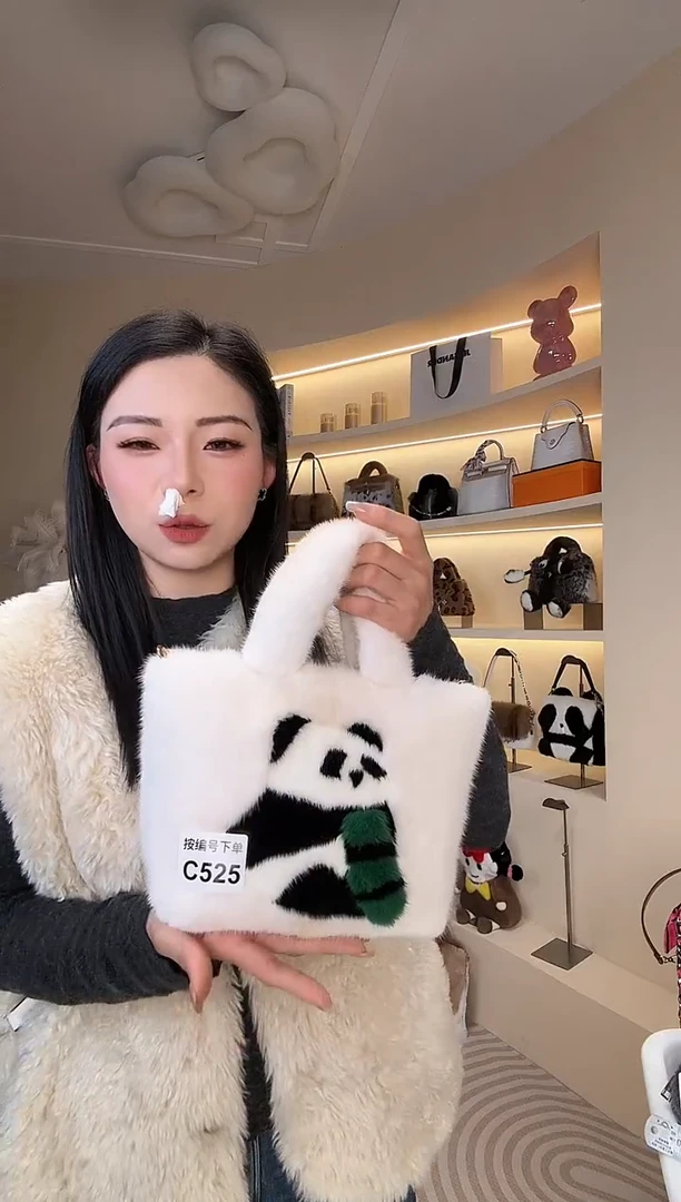 水貂毛【闪购商品】女包C525