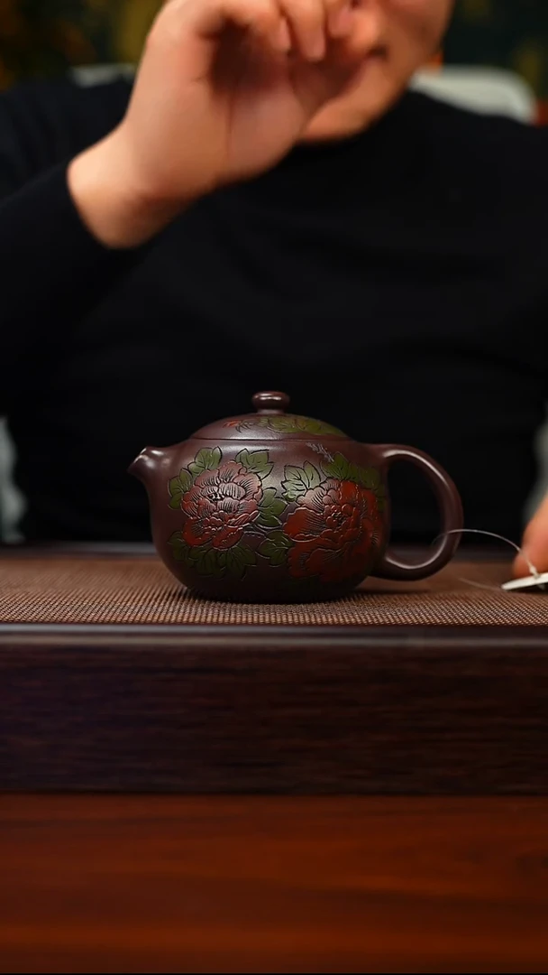 茶壶紫砂原矿紫砂手工茶壶