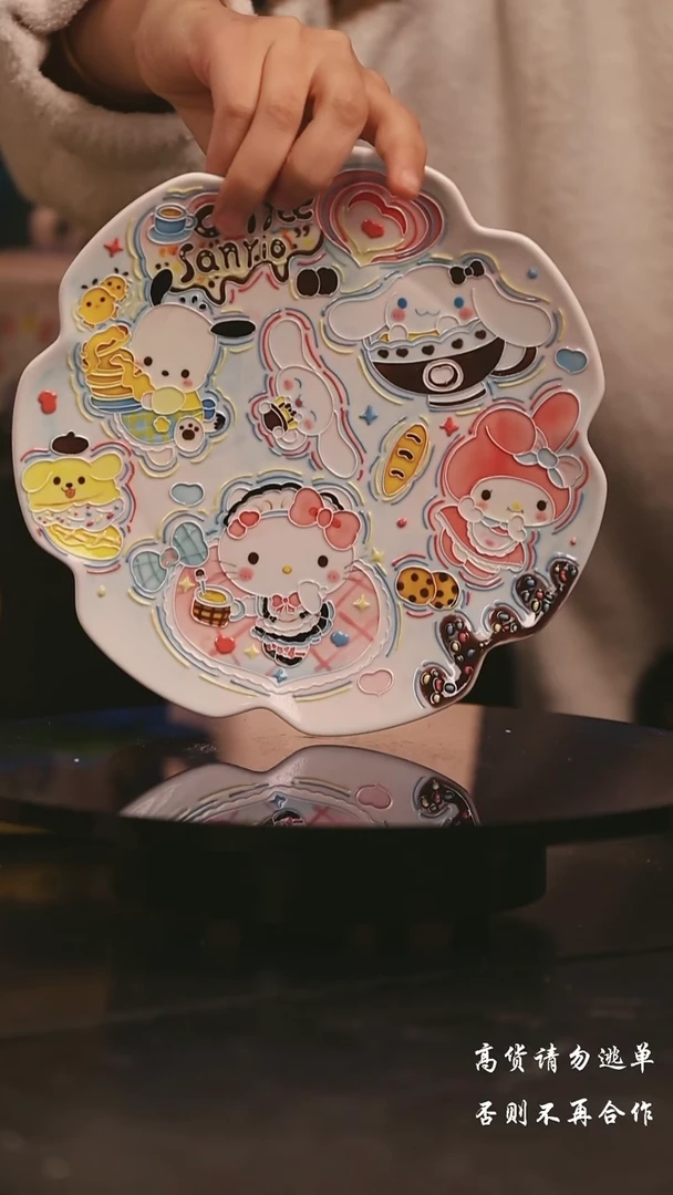 陶瓷景德镇可爱设计师款陶瓷