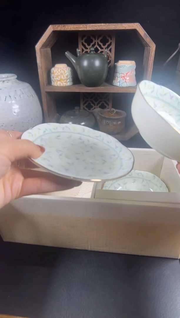 茶道陶瓷茶具套装