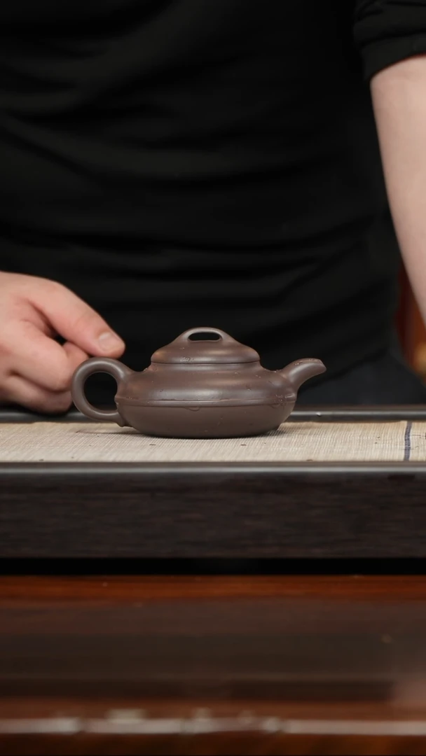 【闪购商品】紫砂茶壶紫砂线圆壶