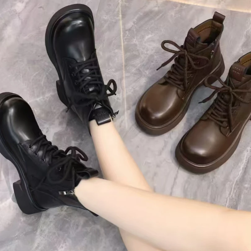 秋冬新款复古百搭休闲时尚马丁靴02