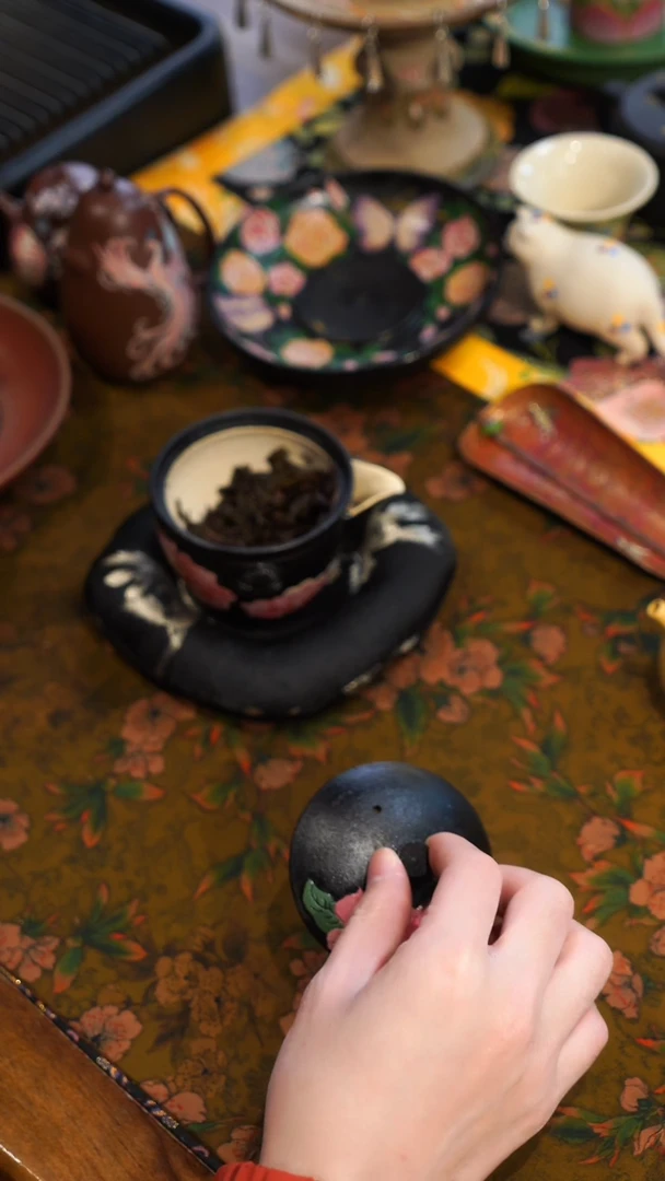 【闪购商品】瓷片茶垫大碗茶的茶器