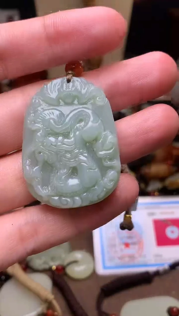 颈饰未镶嵌和田玉新疆料青海料清水和田玉吊坠
